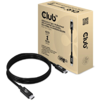 Club 3D CLUB3D CAC-1576 USB kábel 1 M USB4 Gen 3x2 USB C Fekete (CAC-1576)