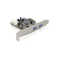 Delock DELOCK PCI Expr Card 2x USB3.0 ext +LowProfile (89241)