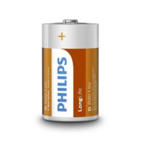 Philips Philips LongLife R20L2B/10 háztartási elem Egyszer használatos elem Cink-karbon (R20L2B/10)