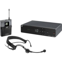 Sennheiser Headset Vezeték nélküli mikrofon készlet Sennheiser XSW 1-ME3-E Átviteli mód:Rádiójel vezérlésű (506991)