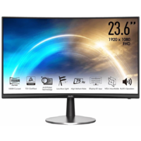 MSI MSI Pro MP242C számítógép monitor 60,5 cm (23.8") 1920 x 1080 pixelek Full HD LED Fekete (9S6-3PB0CM-001)