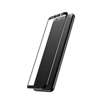 Baseus Baseus 0.3 mm All-screen Arc-surface T-Glass Samsung Galaxy S8 Plus Edzett üveg kijelzővédő - Fekete (SGSAS8P-3D01)