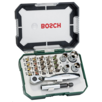 Bosch Bosch 2607017322 26 részes csavarozófej és dugókulcs készlet (2607017322)