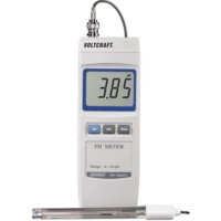 VOLTCRAFT Digitális ipari folyadék PH mérő 0 - 14 pH Voltcraft pH-100 ATC (PH-100 ATC)