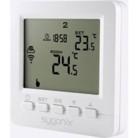 Sygonix Vezeték nélküli, programozható helyiség termosztát 5...35 °C, Sygonix (SY-4500820)