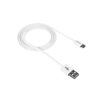 Canyon Canyon CNE-USBM1W Micro USB - USB 2.0 adat/töltőkábel 1m fehér (CNE-USBM1W)