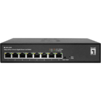 Level One LevelOne GES-2208 hálózati kapcsoló Vezérelt L2 Gigabit Ethernet (10/100/1000) Fekete (GES-2208)