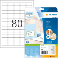 HERMA HERMA Etiketten A4 weiß 35,6x16,9 mm Papier matt 2000 St. (4336)