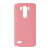 gigapack Műanyag telefonvédő (érdes felületű) RÓZSASZÍN [LG G3 (D850)] (5996457464302)