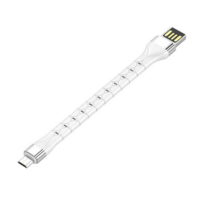LDNIO LDNIO LS50 USB-A - Micro USB kábel 2.4A 0,15m fehér (5905316143555) (LS50 micro)