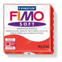FIMO FIMO "Soft" gyurma 56g égethető indián piros (8020-24) (8020-24)