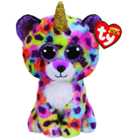 TY Inc. TY Beanie Boos Giselle leopárd plüss figura - 15 cm (36284)