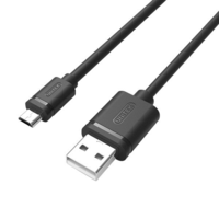 Unitek Unitrek Y-C454GBK USB2.0 A apa - MicroUSB-B apa Adatkábel 0.5m - Fekete (Y-C454GBK)