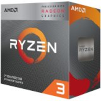 AMD AMD CPU Desktop Ryzen 3 4C/4T 3200G (4.0GHz,6MB,65W,AM4) box, RX Vega 8 Graphics, with Wraith Stealth cooler (YD3200C5FHBOX)