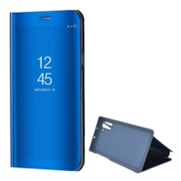 gigapack Tok álló (aktív FLIP, oldalra nyíló, asztali tartó funkció, tükrös felület, Mirror View Case) KÉK [Samsung Galaxy Note 10 (SM-N970F)] (5996457902002)
