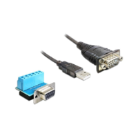 Delock DELOCK USB Kabel A -> 1x RS-422/485 St/St 0.80m (62406)
