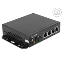Delock Delock Gigabit Ethernet-kapcsoló, 4 port + 1 SFP (87704) (del87704)