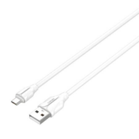 LDNIO LDNIO LS362 USB-A - Micro USB kábel 2.4 A 2m fehér (5905316143166) (LS362 micro)