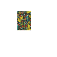 Shkolyaryk Shkolyaryk Pop Art 2x40 lapos A5 kockás és sima tűzött füzet - (2db / csomag) (A5-2X040-582)
