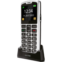 bea-fon bea-fon Silver Line SL260 Feature Phone Dual-Sim silver black (SL260_EU001SB)