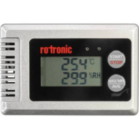 rotronic Hőmérséklet adatgyűjtő, Légnedvesség adatgyűjtő rotronic HL-1D-SET Mérési méret Hőmérséklet, Légnedvesség Kalibrált Gyári standard (HL-1D-SET)