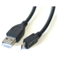 Manhattan Manhattan kábel USB 2.0TypeA (Male) - Micro USB 2.0 TypeB (Male) 1.8m fekete (307178) (307178)