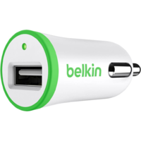 Belkin Belkin USB autós töltő fehér-zöld (F8J014btGRN) (F8J014btGRN)