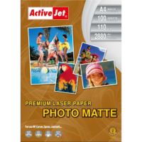ActiveJet ActiveJet AP4-110M100L A4 Fotópapír Matt (100 db/csomag) (AP4-110M100L)