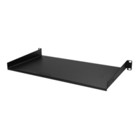 StarTech StarTech.com 1U Server Rack Cabinet Shelf - Fixed 10" Deep Cantilever Rackmount Tray for 19" Data/AV/Network Enclosure w/cage nuts, screws rack shelf - 1U (CABSHELF1U10)