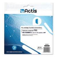 Actis Actis (HP 703 CD887AE) Tintapatron Fekete (KH-703BKR)