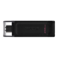 Kingston Pen Drive 256GB Kingston DataTraveler 70 USB-C (DT70/256GB) (DT70/256GB)