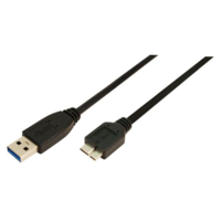 LogiLink LogiLink CU0026 USB 3.0 A típus - B típus Micro kábel 1m (CU0026)