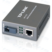 TP-LINK TP-LINK Optikai Media Konverter WDM 100(réz)-100FX(SC) Single mód, MC111CS (MC111CS)