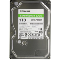 Toshiba Toshiba S300 Surveillance 3.5" 1TB 5700rpm 64MB SATA3 (HDWV110UZSVA)