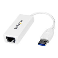 StarTech StarTech.com USB 3.0 to Gigabit Ethernet Network Adapter - 10/100/1000 NIC - USB to RJ45 LAN Adapter for PC Laptop or MacBook (USB31000SW) - network adapter - USB 3.0 - Gigabit Ethernet (USB31000SW)