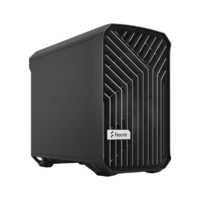 Fractal Design Fractal Design Torrent Nano táp nélküli mITX ház Black Solid - fekete (FD-C-TOR1N-04) (FD-C-TOR1N-04)