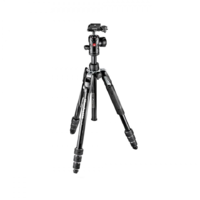 Manfrotto Manfrotto Befree Advanced alu travel állvány, tekerős zár + gömbfej fekete (MKBFRTA4BK-BH) (MKBFRTA4BK-BH)