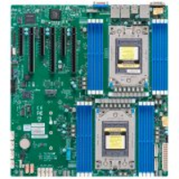 SUPERMICRO Supermicro mainboard server MBD-H12DSi-N6-B, Dual AMD EPYC 7003/7002 Series CPUs, 4TB Registered ECC DDR4 3200MHz SDRAM in 16 DIMMs, 10 SATA3, 2 SATADOM, 4 NVMe, Dual Gigabit LAN ports, 1 dedicated IPMI LAN Port, 8x 4-pin PWM Fans & Speed control, Bu (MBD