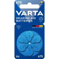 Varta Varta 675 hallókészülék elem (6db/bliszter) (24600101416) (v24600101416)