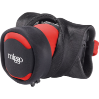 MIGGÖ Miggö Grip&Wrap Párnázott védőburkolat és csuklópánt MILC gépekhez - Fekete/Piros (M-MW-GW-CSC-BR-30)