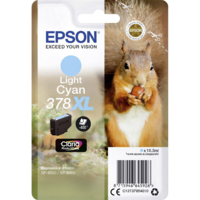 Epson Epson Squirrel 378XL tintapatron 1 dB Eredeti Nagy (XL) kapacitású Világos ciánkék (C13T37954010)