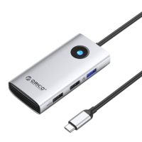 Orico Orico USB-C notebook dokkoló ezüst (PW11-5P-SV) (PW11-5P-SV)