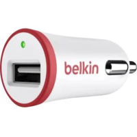 Belkin Belkin USB autós töltő piros-fehér (F8J014btRED) (F8J014btRED)