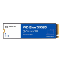 Western Digital 1TB WD Blue SN580 M.2 NVMe SSD meghajtó (WDS100T3B0E) (WDS100T3B0E)