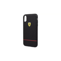 Ferrari Ferrari On-Track Racing iPhone X/XS tok fekete (FESBOHCPXBK) (FESBOHCPXBK)