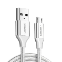 UGREEN UGREEN USB-Mikro USB-kábel QC 3.0 2,4A 2m fehér (60153) (UG60153)