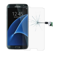 TokShop Samsung Galaxy S7 Edge SM-G935, Kijelzővédő fólia (csak a vízszintes felületre!), ütésálló fólia, Tempered Glass (edzett üveg), Clear (37940)