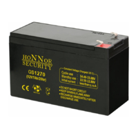 Egyéb Honnor Security HS12-7 akkumulátor (12V / 7Ah) (HS12-7)