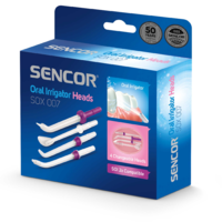 Sencor Sencor SOX 007 Szájzuhany Pótfej szett - Fehér/Lila (4db) (SOX 007)