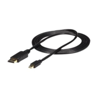 StarTech StarTech.com Mini DisplayPort to DisplayPort 1.2 Cable - 4K x 2K UHD Mini DisplayPort to DisplayPort Adapter Cable - Mini DP to DP Cable for Monitor - mDP to DP Converter Cord - 2m (MDP2DPMM6)